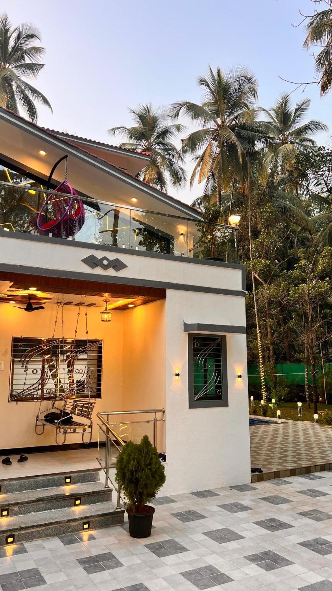 Seas The Day Luxurious 5Bhk Villa 2Min From Awas Beach With Huge Private Pool Alibag Exterior photo