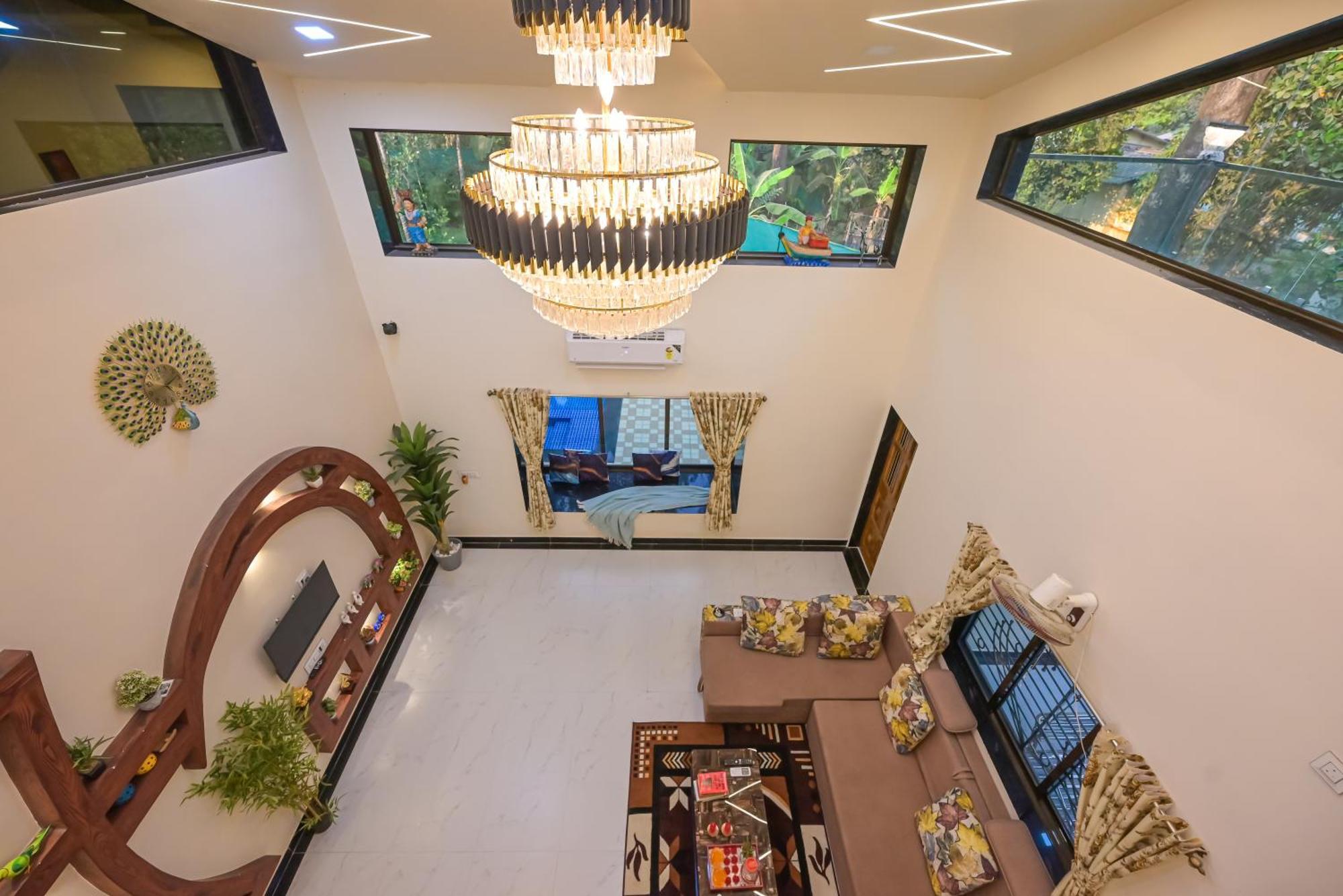 Seas The Day Luxurious 5Bhk Villa 2Min From Awas Beach With Huge Private Pool Alibag Exterior photo
