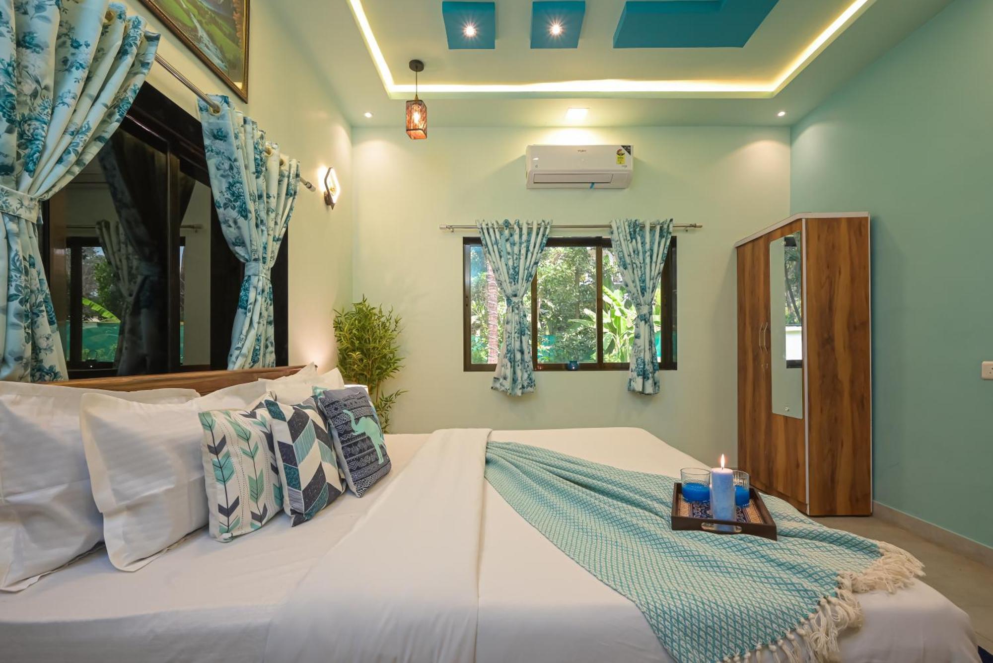 Seas The Day Luxurious 5Bhk Villa 2Min From Awas Beach With Huge Private Pool Alibag Exterior photo
