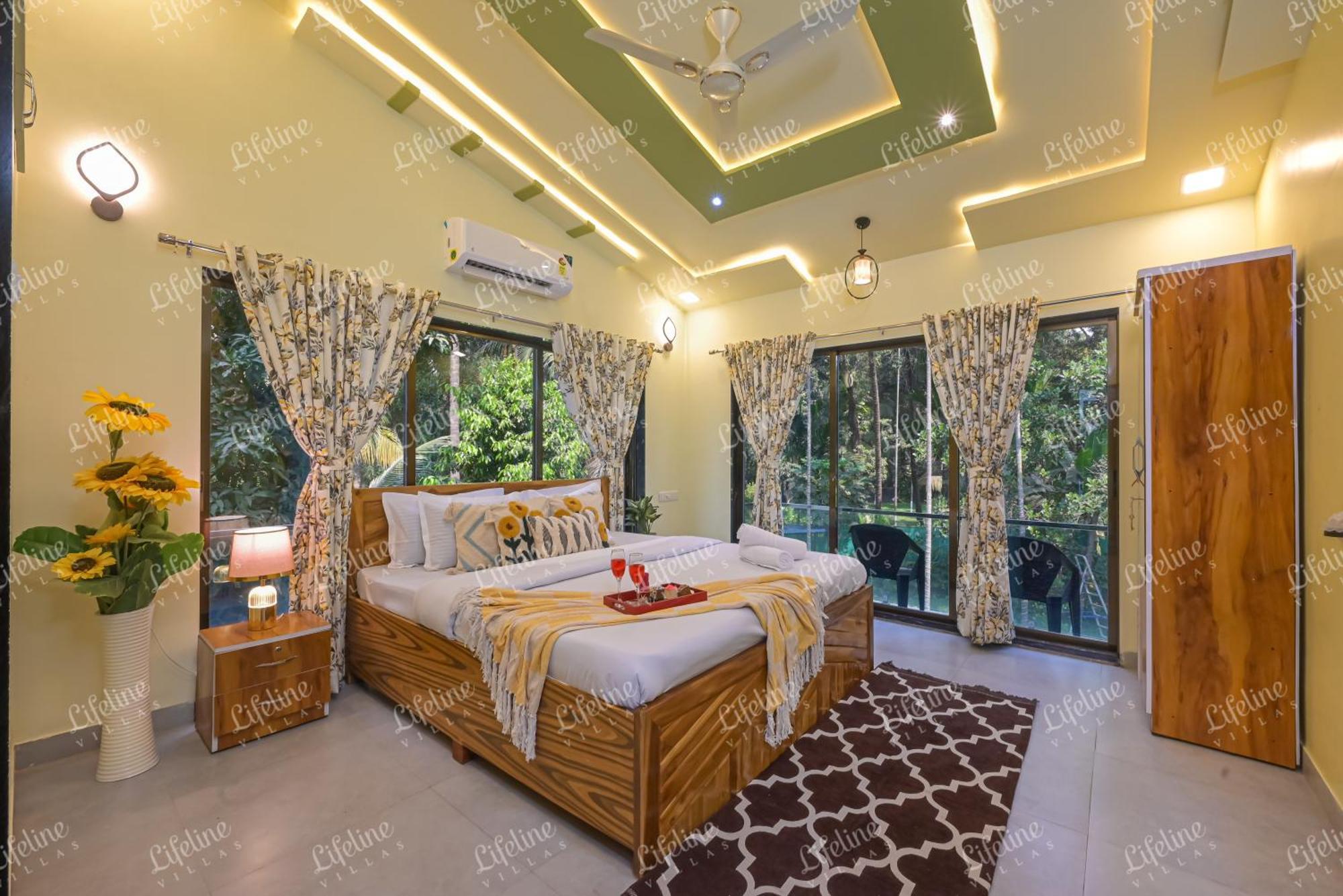 Seas The Day Luxurious 5Bhk Villa 2Min From Awas Beach With Huge Private Pool Alibag Exterior photo